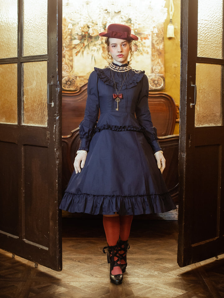 訳あり•希少】 Victorian maidenスカラッププリーツドレス（Victorian 