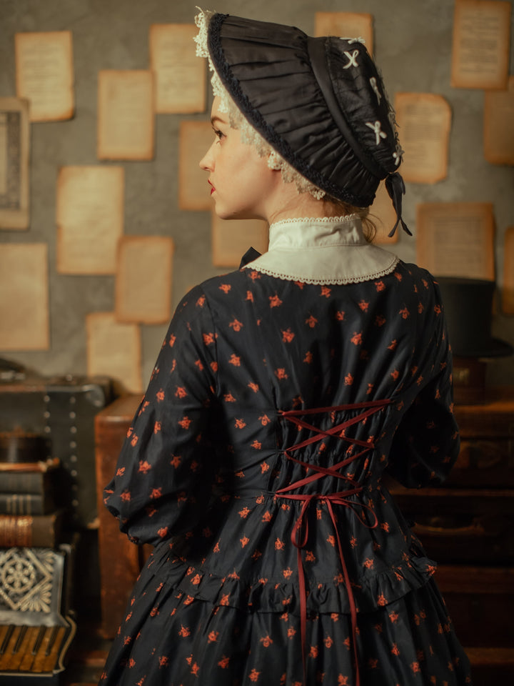 美品　ヴィクトリアンメイデン　ワンピース　生成　ビスチェ　クラロリ Regimental Stripe OP (2020) by Victorian Maiden