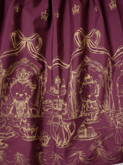 ロイヤルベアミリィクロップドスカート【受注期間：12月11日12:00～12月16日10:00】