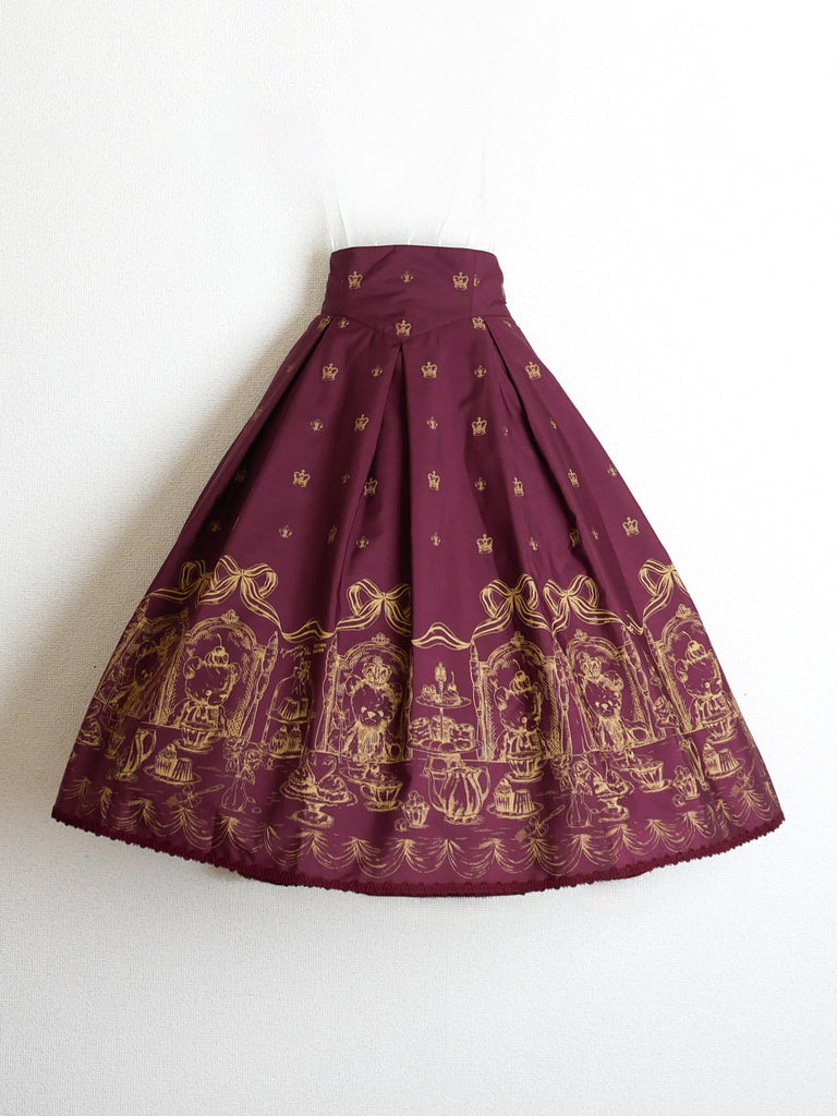 ロイヤルベアミリィクロップドスカート - Victorian maiden