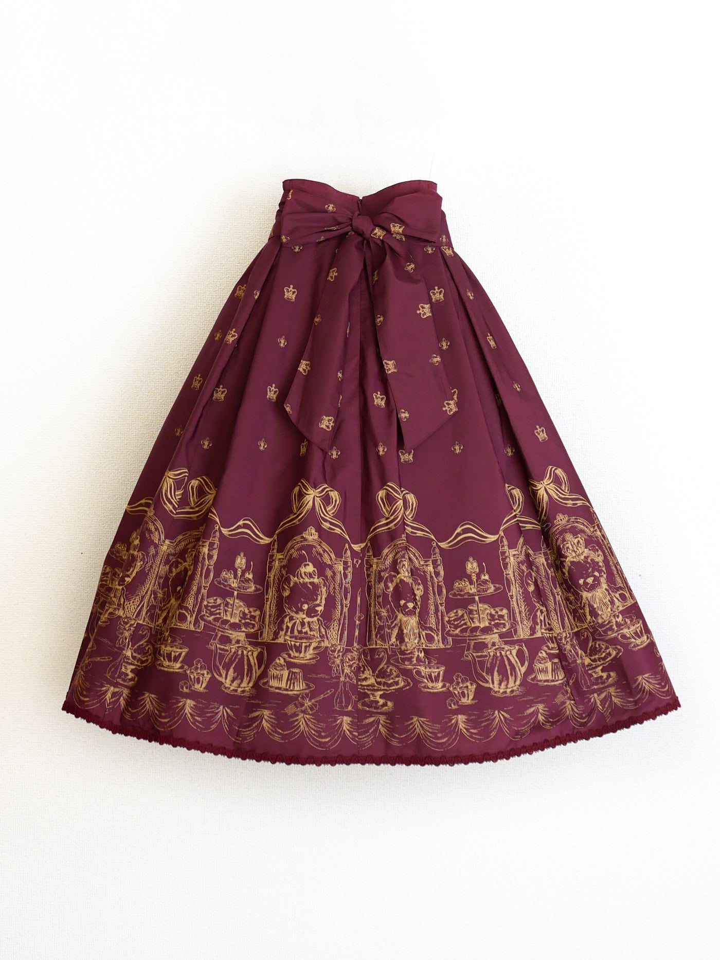 ロイヤルベアミリィクロップドスカート【受注期間：12月11日12:00～12月16日10:00】