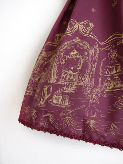 ロイヤルベアミリィクロップドスカート【受注期間：12月11日12:00～12月16日10:00】