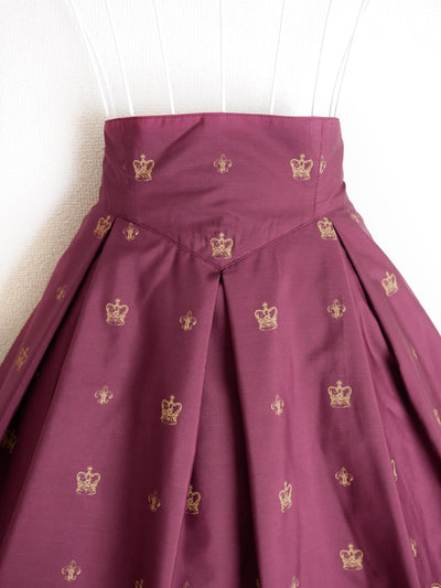 ロイヤルベアミリィクロップドスカート【受注期間：12月11日12:00～12月16日10:00】