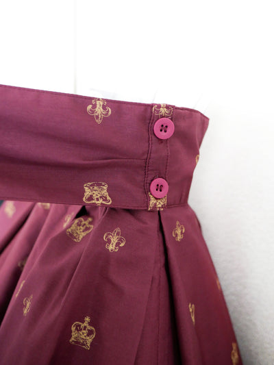 ロイヤルベアミリィクロップドスカート【受注期間：12月11日12:00～12月16日10:00】