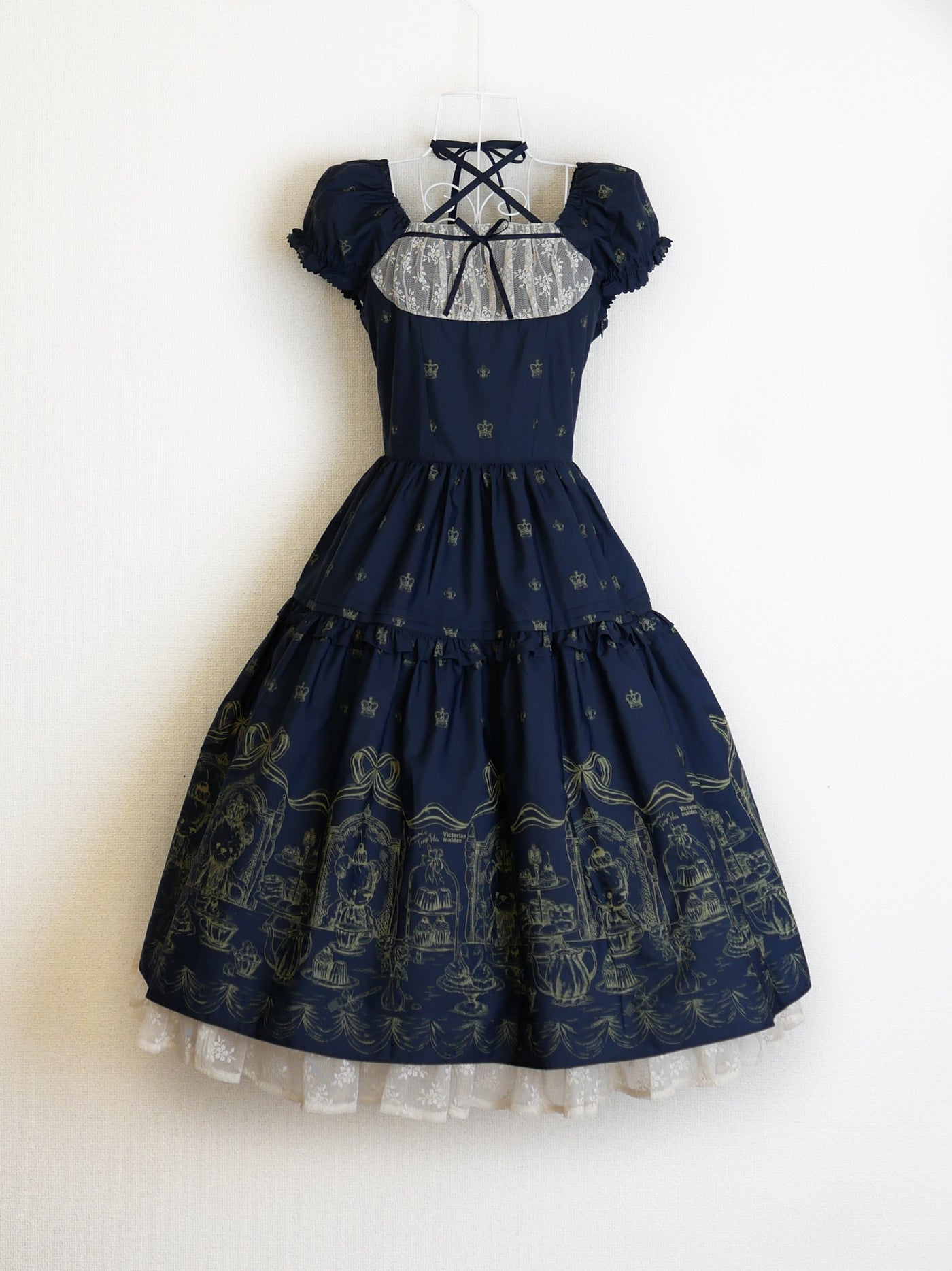 ロイヤルベアティアードクロップドドレス【受注期間：12月11日12:00～12月16日10:00】