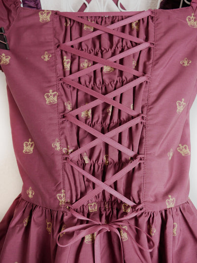 ロイヤルベアティアードクロップドドレス【受注期間：12月11日12:00～12月16日10:00】