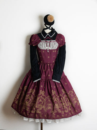 ロイヤルベアティアードクロップドドレス【受注期間：12月11日12:00～12月16日10:00】