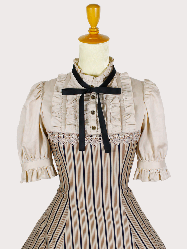 vintageレースレジメンハーフスリーブドールドレス - Victorian maiden vintageレースレジメンハーフスリーブドールドレス - Victorian maiden