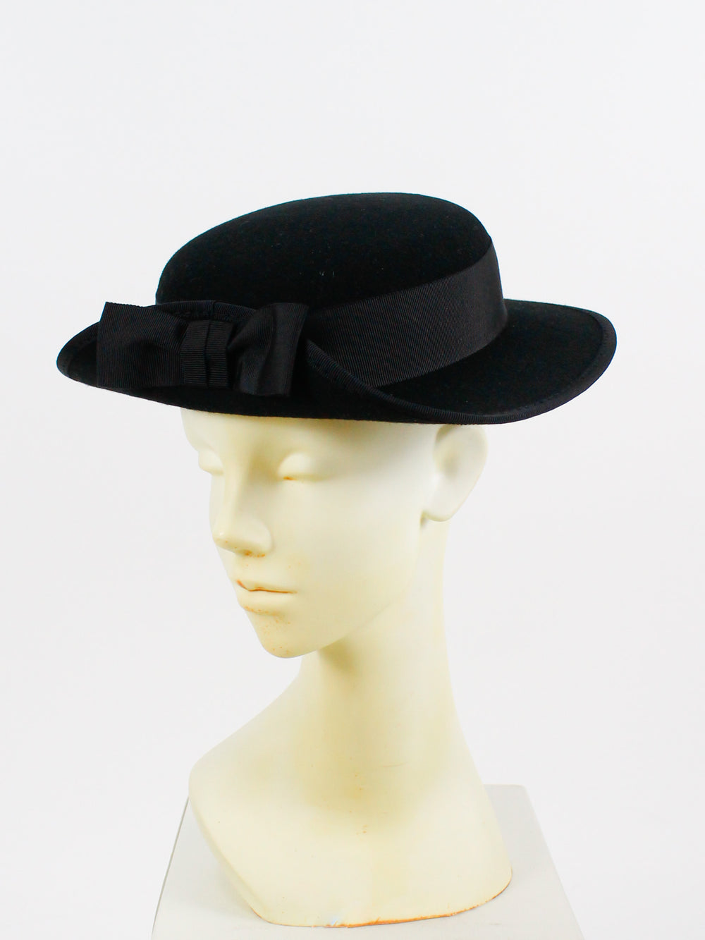 美品♪【Victorian maiden】 エレガントリボンキャノチェ黒 エレガントリボンキャノチェ - Victorian maiden - クラシカルロリィタ