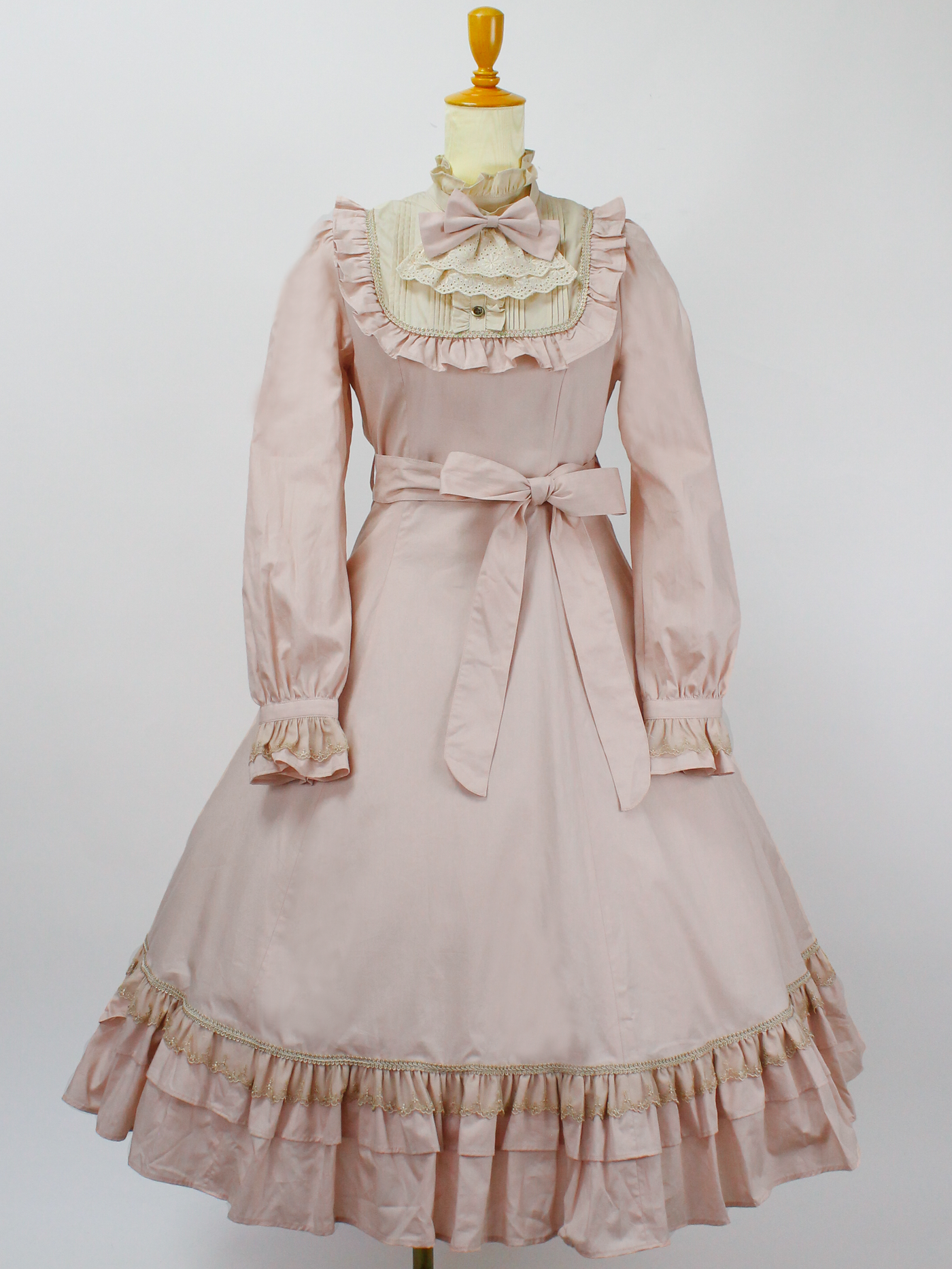 Victorian maiden クラシカルドールドレス グレージュ Victorian maiden クラシカルドールドレス グレージュ