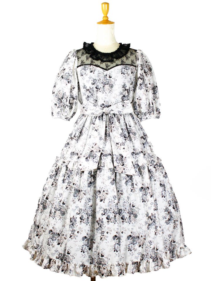ロココブーケレーシードールドレス - Victorian maiden - クラシカル