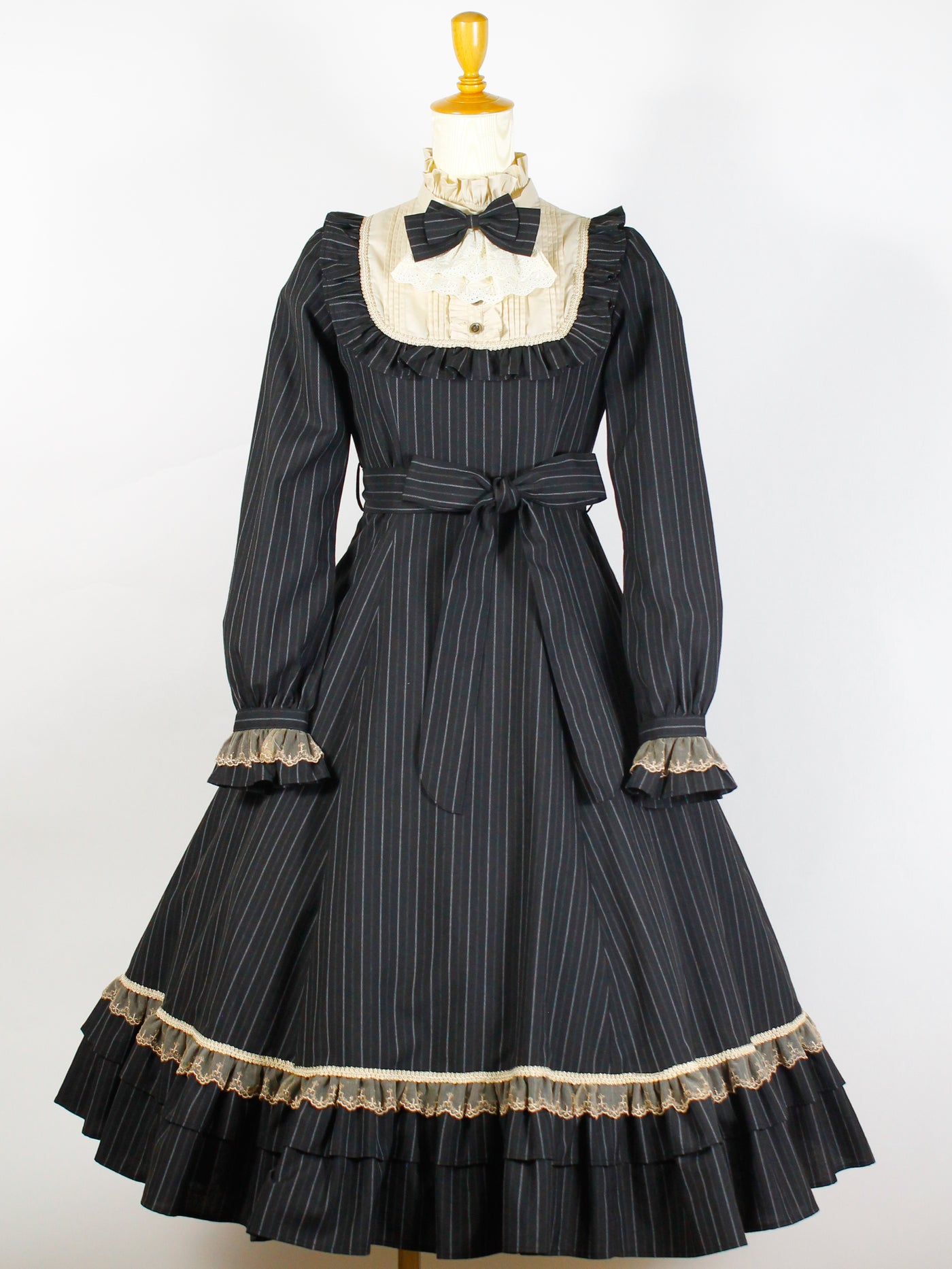 Victorian Maiden ストライプ　ロング キュロット スカート Victorian maiden》DUKES ストライプシリーズ | atelierpierrot