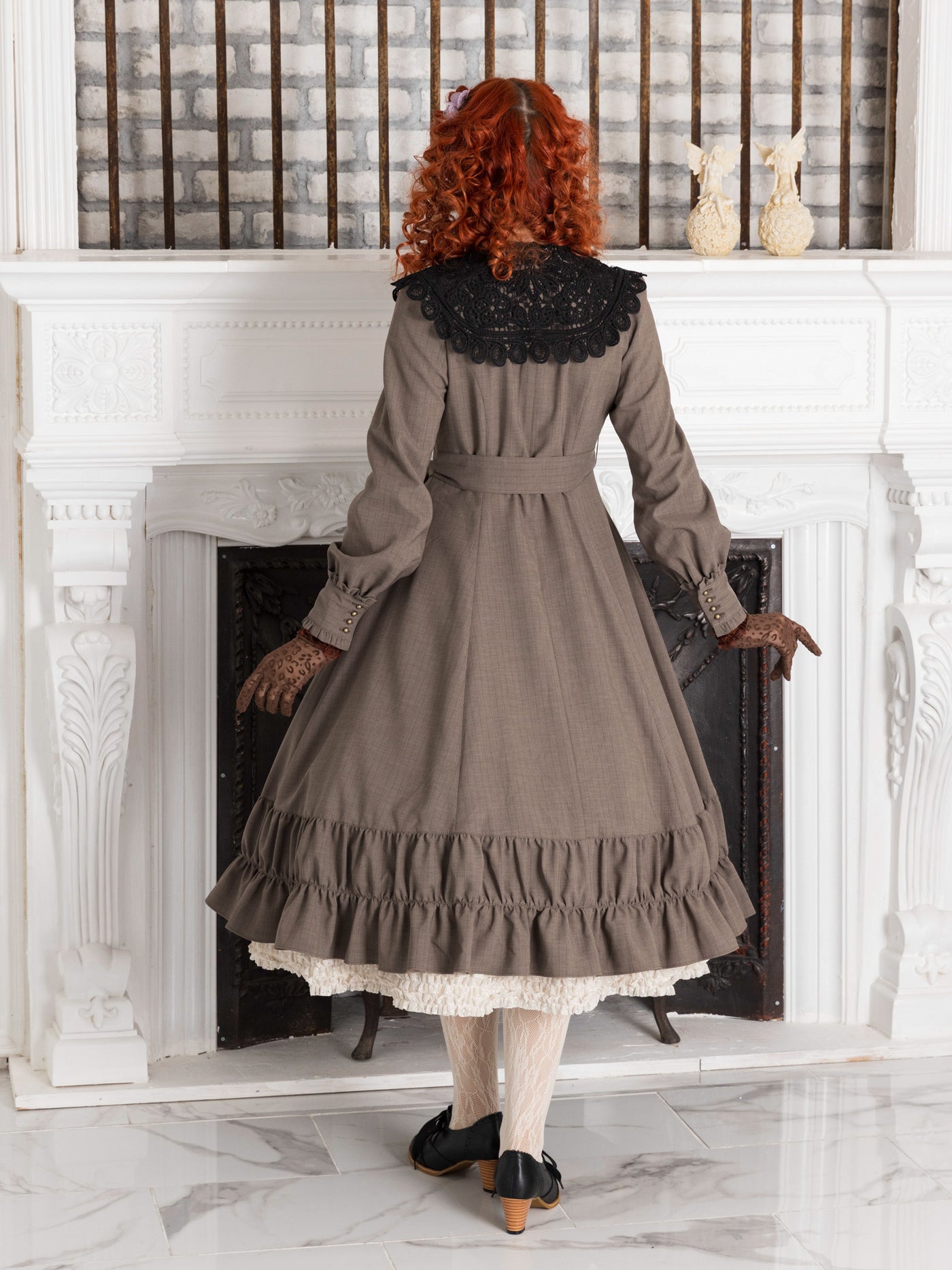 マルティエコールレースカラードレス【再受注期間：12月4日12:00～12月8日10:00】