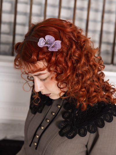 ツインパンジーカチューシャ