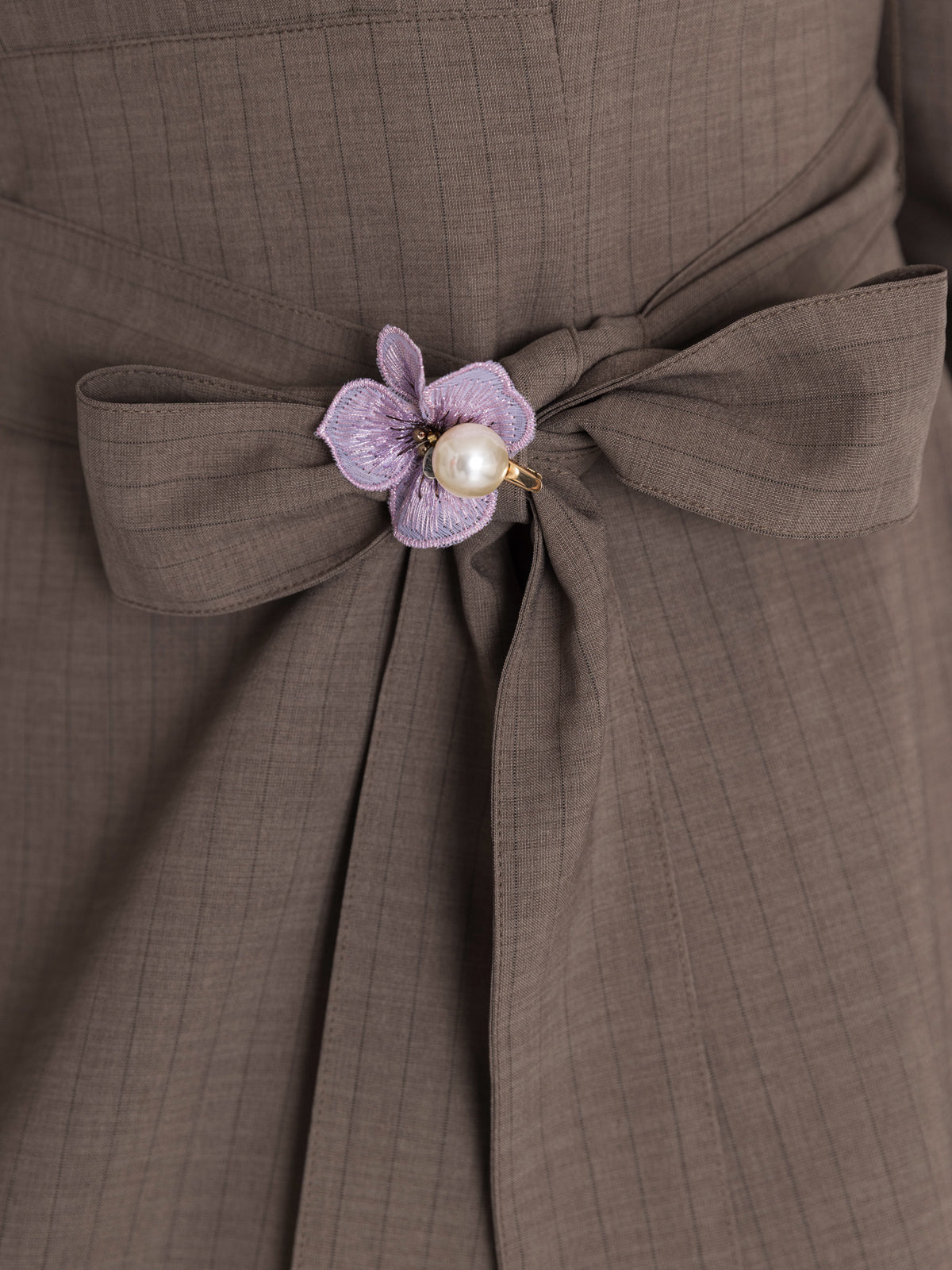 パンジーヘアクリップ