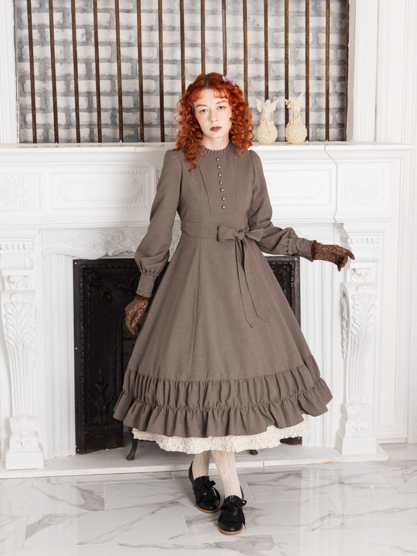 マルティエコールレースカラードレス【再受注期間：12月4日12:00～12月8日10:00】