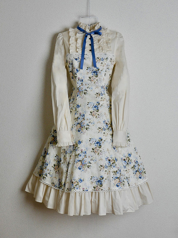 ロココブーケ・アルカンシェルドールドレス【ブルー】 - Victorian