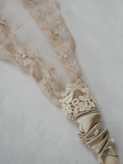 レースマスカレードヘッドドレス