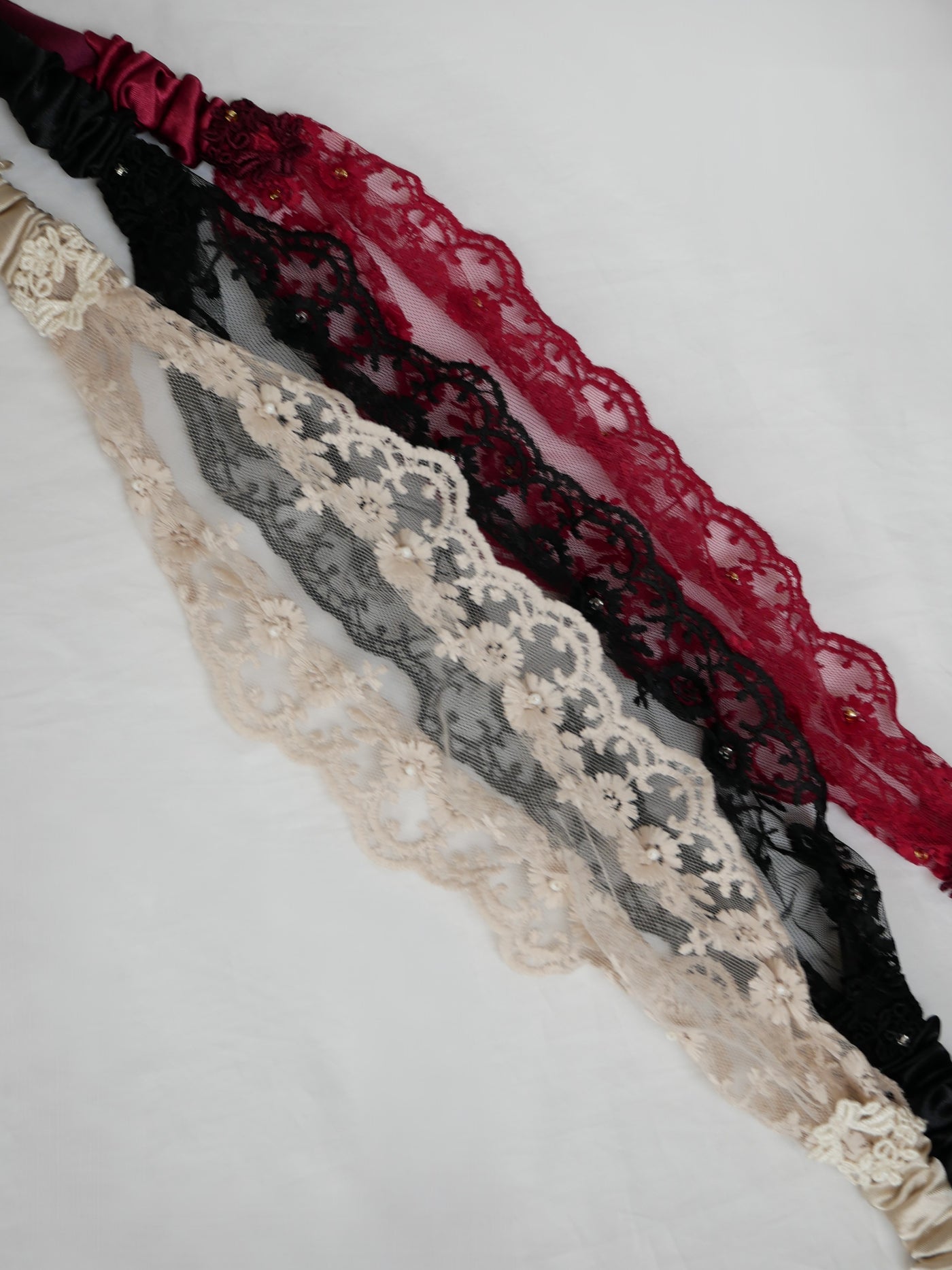 レースマスカレードヘッドドレス