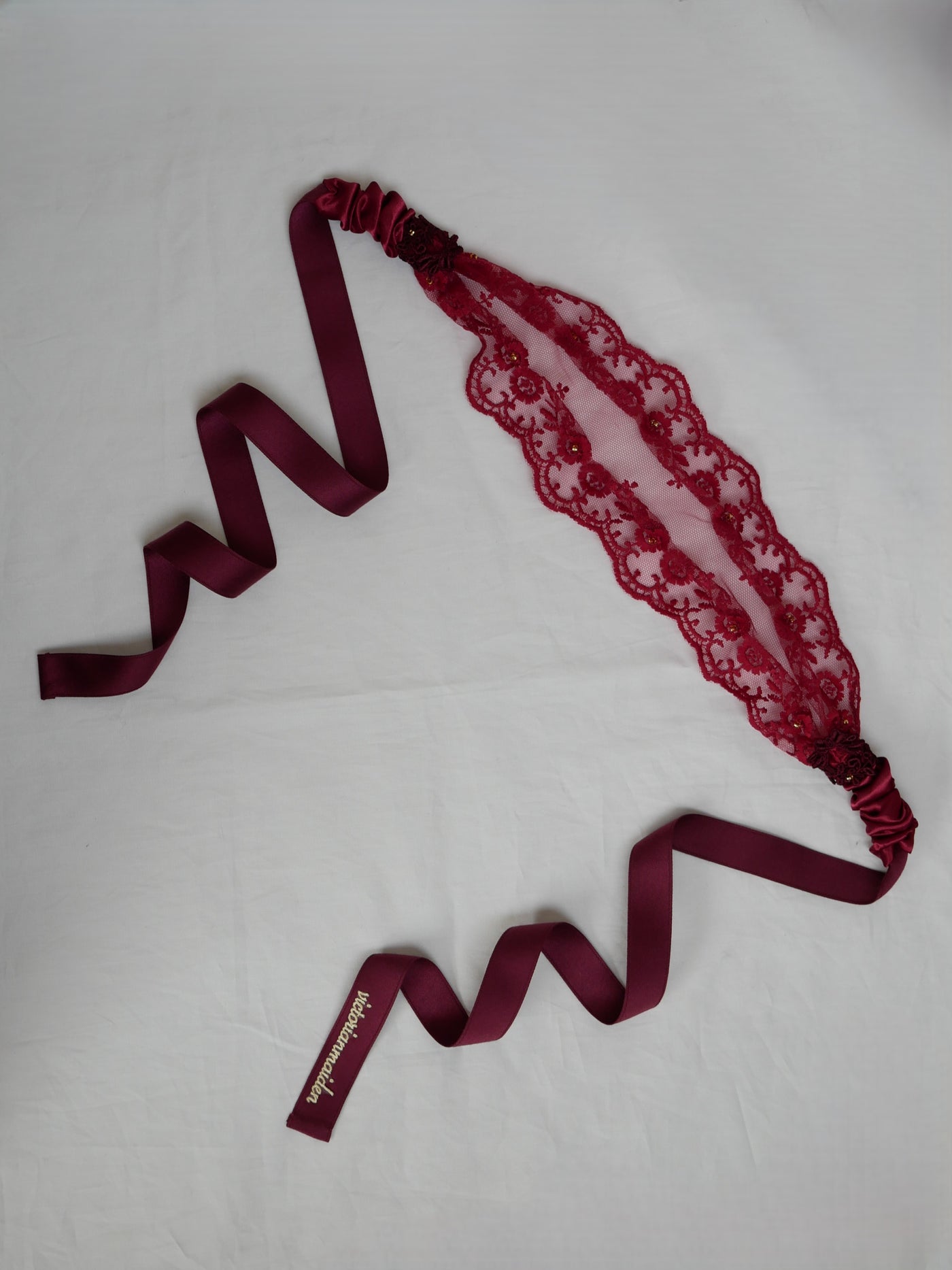 レースマスカレードヘッドドレス