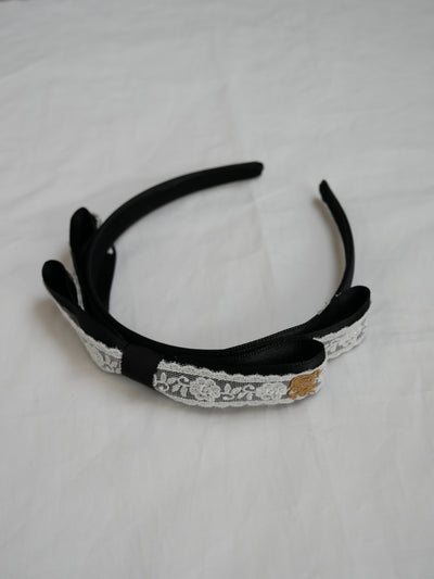 レースリボンカチューシャ