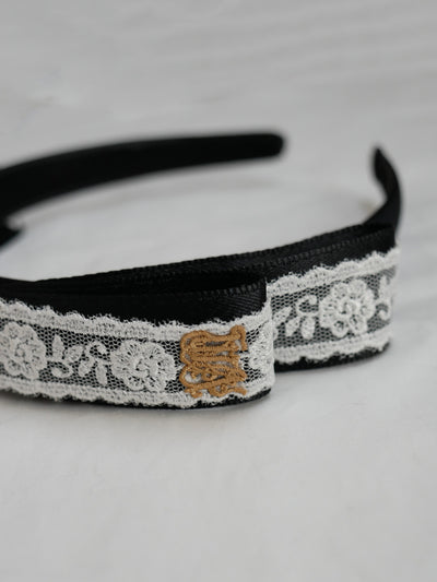 レースリボンカチューシャ