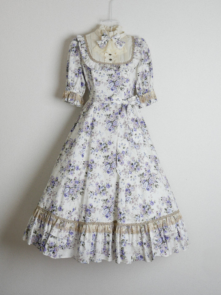 ★Victorian Maiden★ミニハット付オープンチェストJSK. ☆Victorian Maiden☆ミニハット付オープンチェストJSK. Ribbon