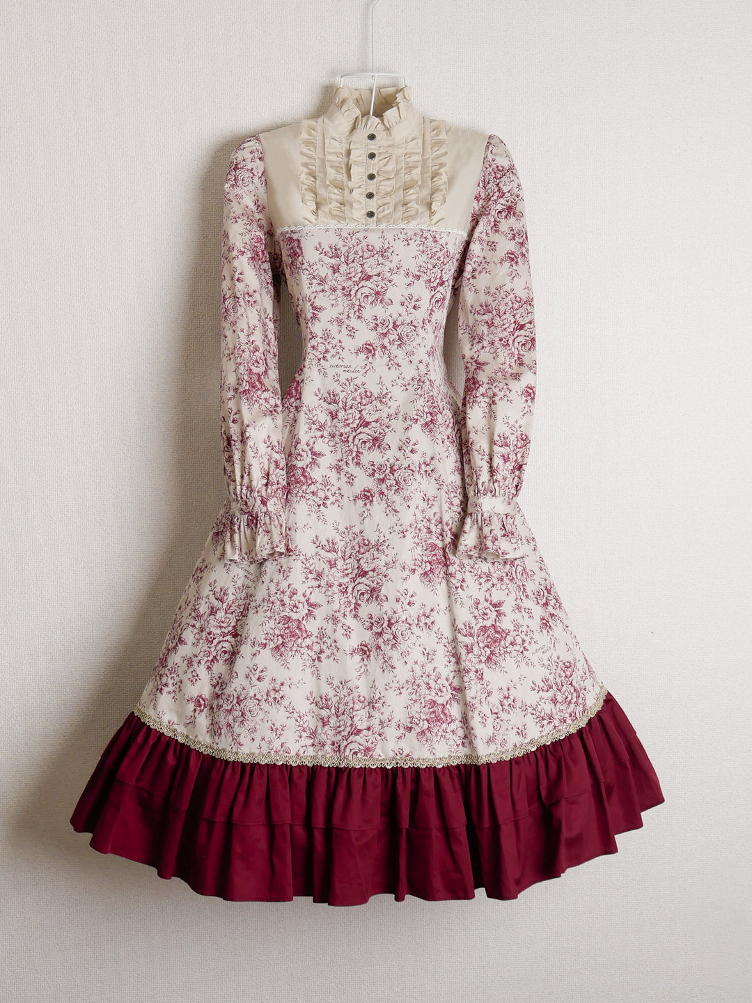 Victorian maiden アンティークローズドールドレス　セット Antique Rose Doll OP by Victorian Maiden