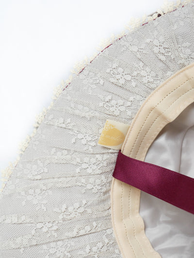 トワルドロココブーケドールハット