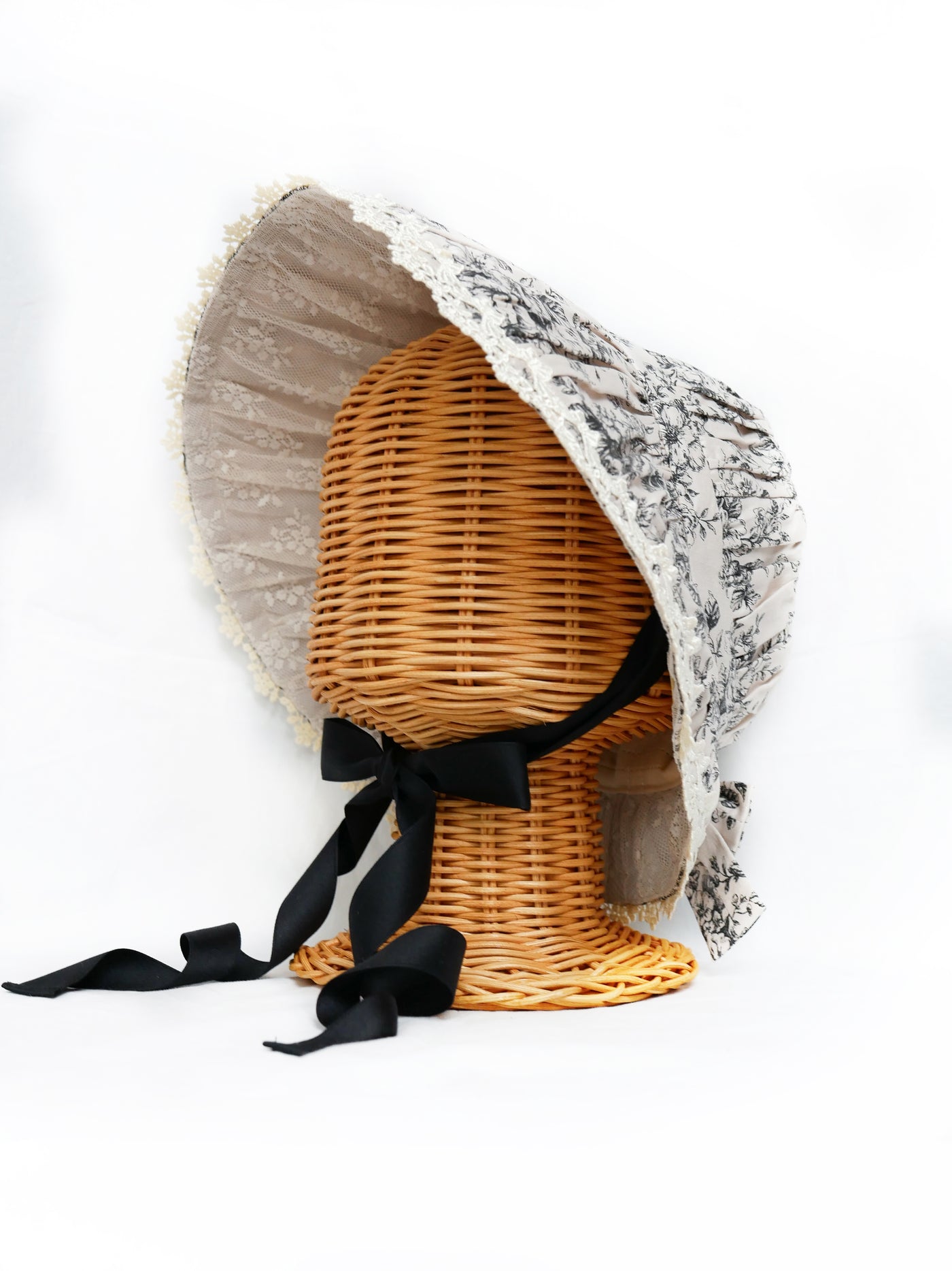 トワルドロココブーケドールハット