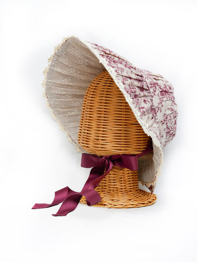 トワルドロココブーケドールハット