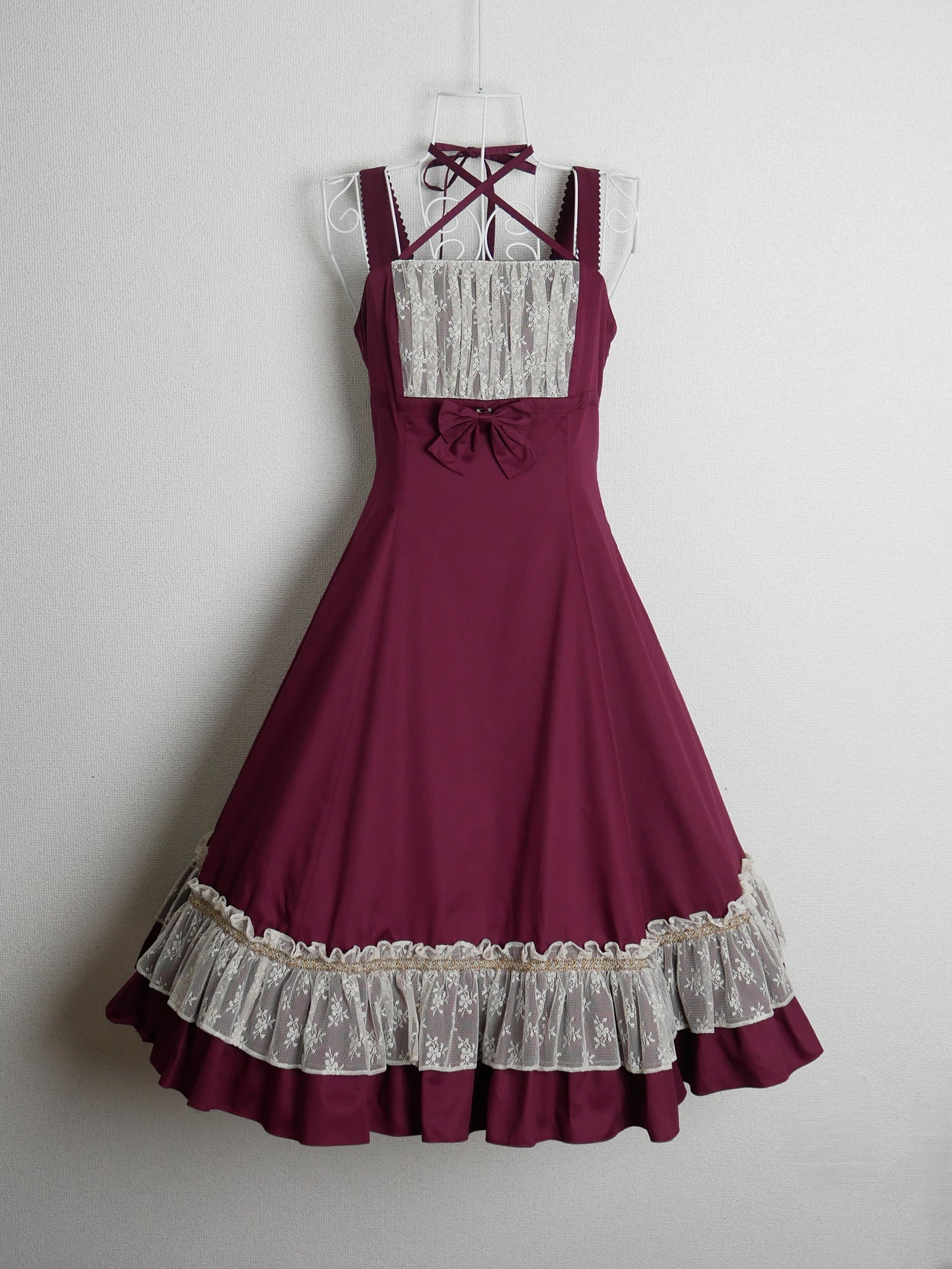 ノーブルサテンマリーローズドレス - Victorian maiden - クラシカル