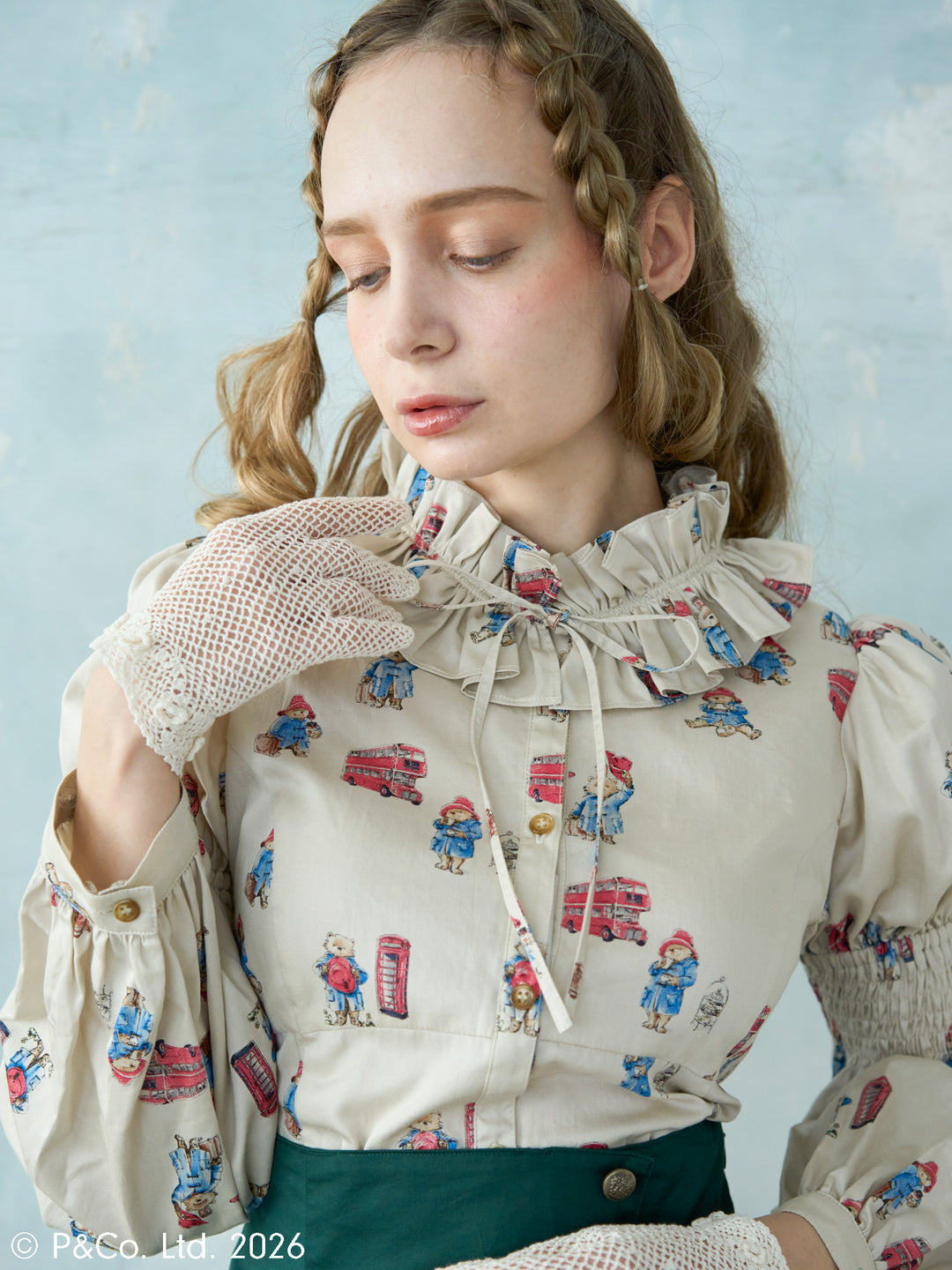 Paddington™ ラッフルフリルブラウス - Victorian maiden - クラシカル