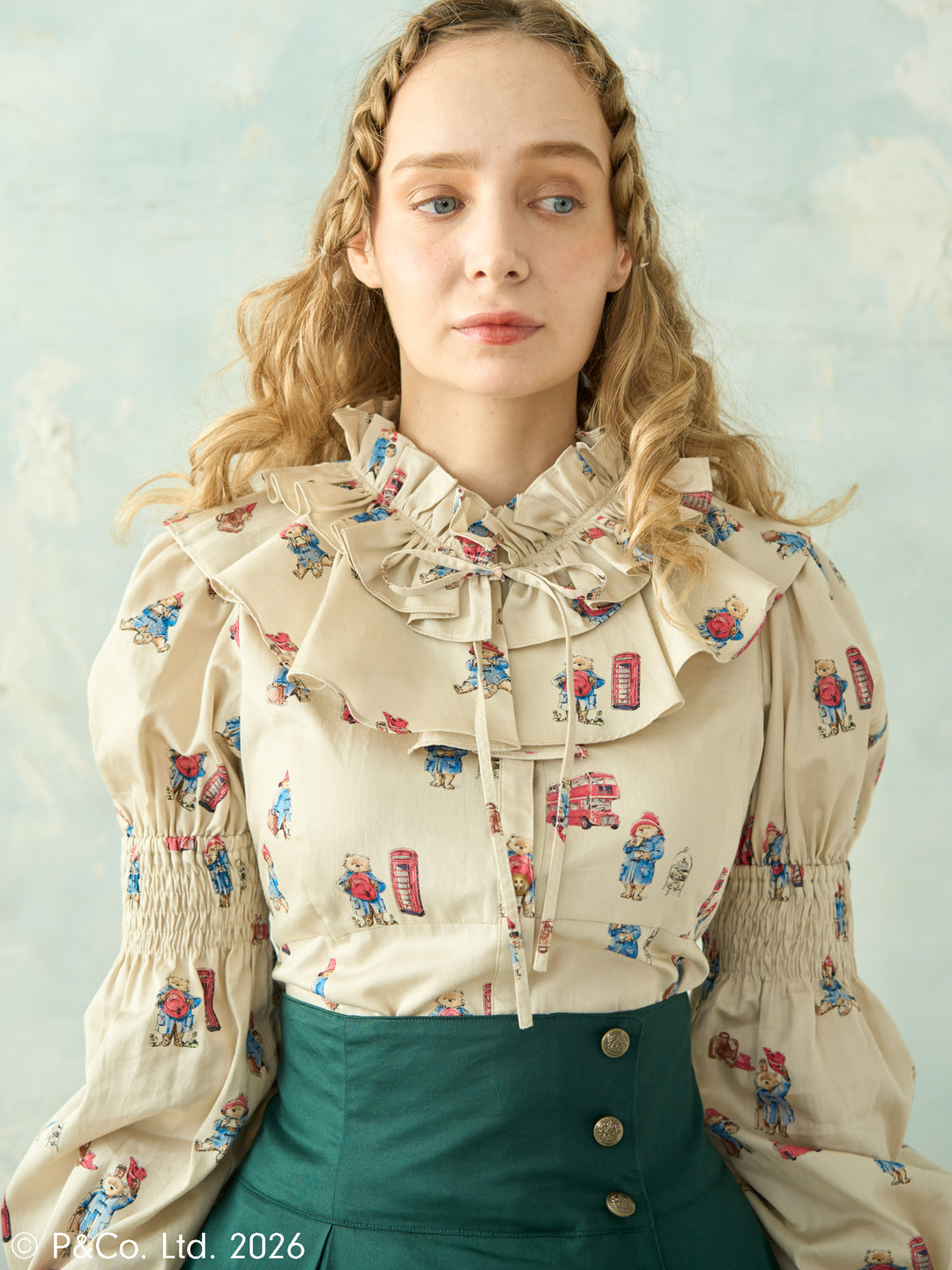 Paddington™ ラッフルフリルブラウス - Victorian maiden - クラシカル