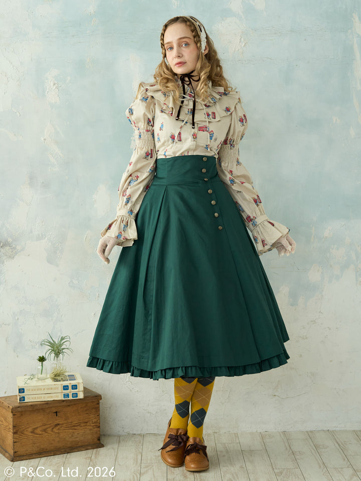 Paddington™ ラッフルフリルブラウス - Victorian maiden - クラシカル