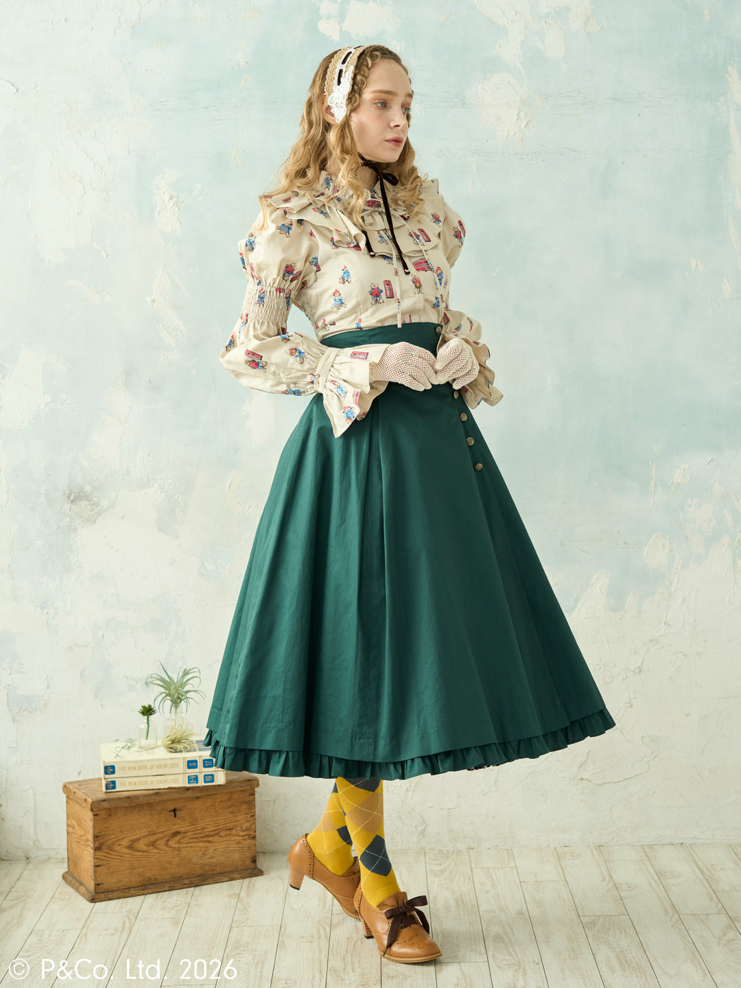 Paddington™ ラッフルフリルブラウス - Victorian maiden - クラシカル
