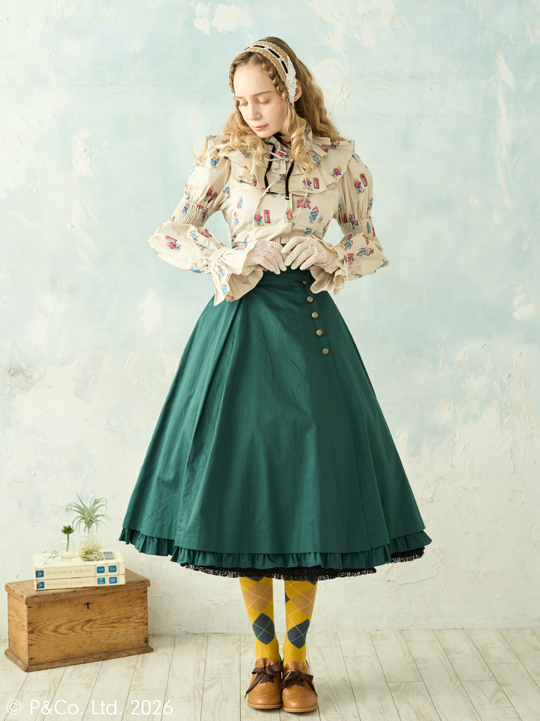 Paddington™ ラッフルフリルブラウス - Victorian maiden - クラシカル