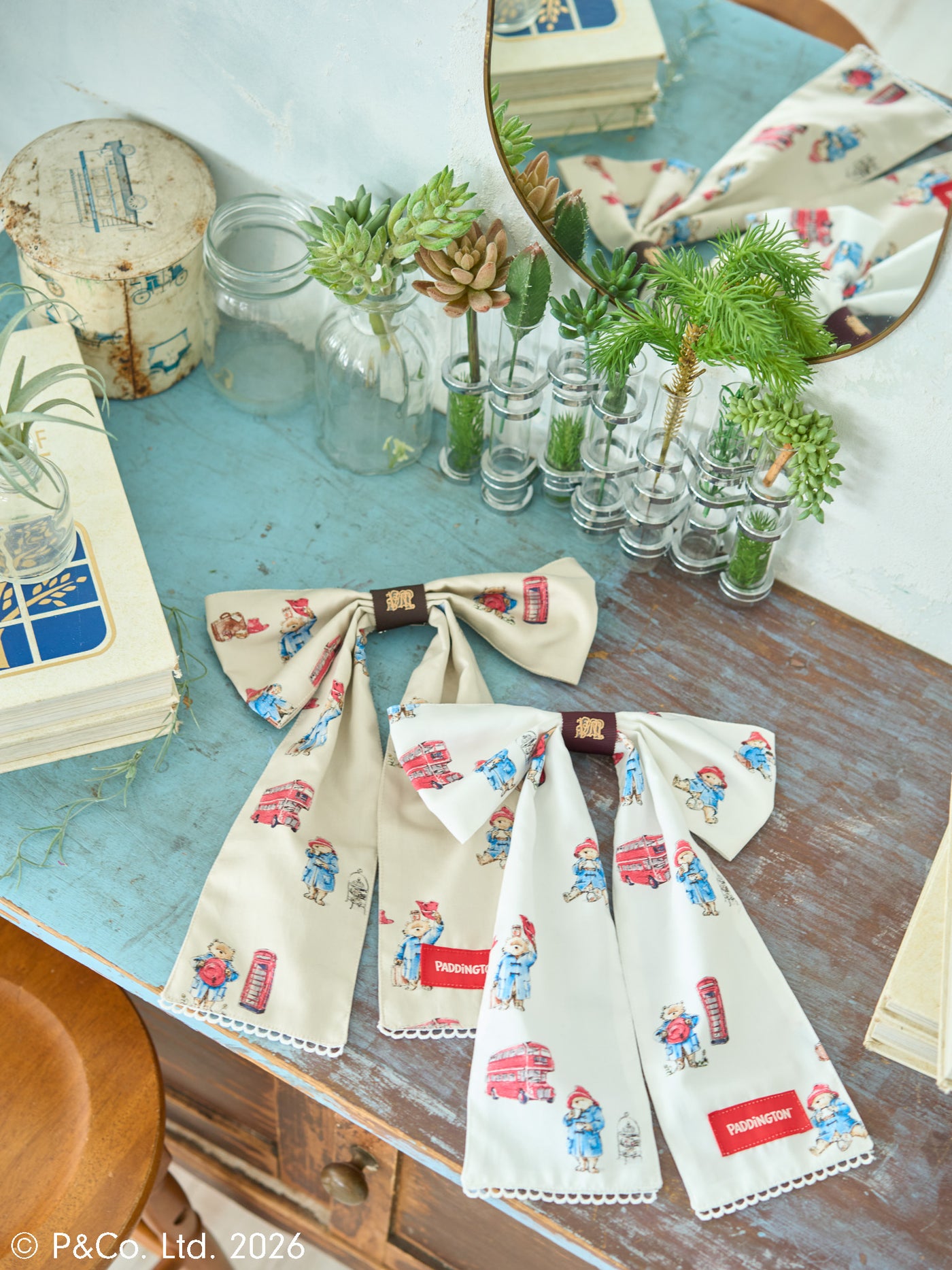 Paddington™ BIGリボンヘアクリップ - Victorian maiden - クラシカル