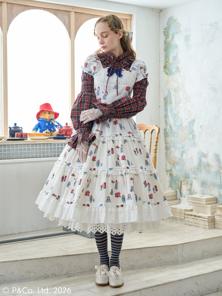 み*け様 Victorian maiden コットンティアーアンダースカート(生 Paddington™ ティアードドレス - Victorian maiden - クラシカル