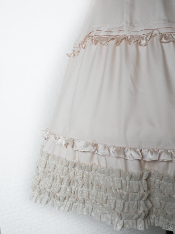 プルミエールサテンペチコート【お届け時期：5月下旬頃】 - Victorian