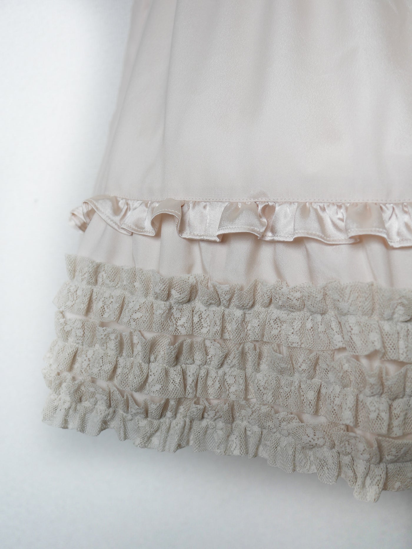 プルミエールサテンペチコート