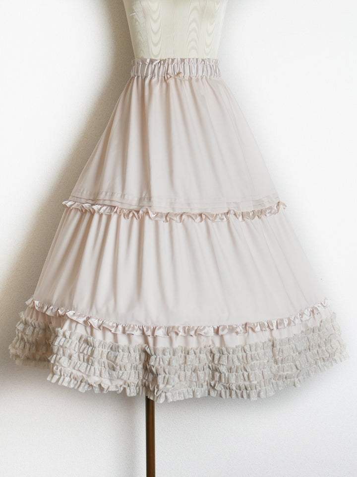 プルミエールサテンペチコート【お届け時期：5月下旬頃】 - Victorian