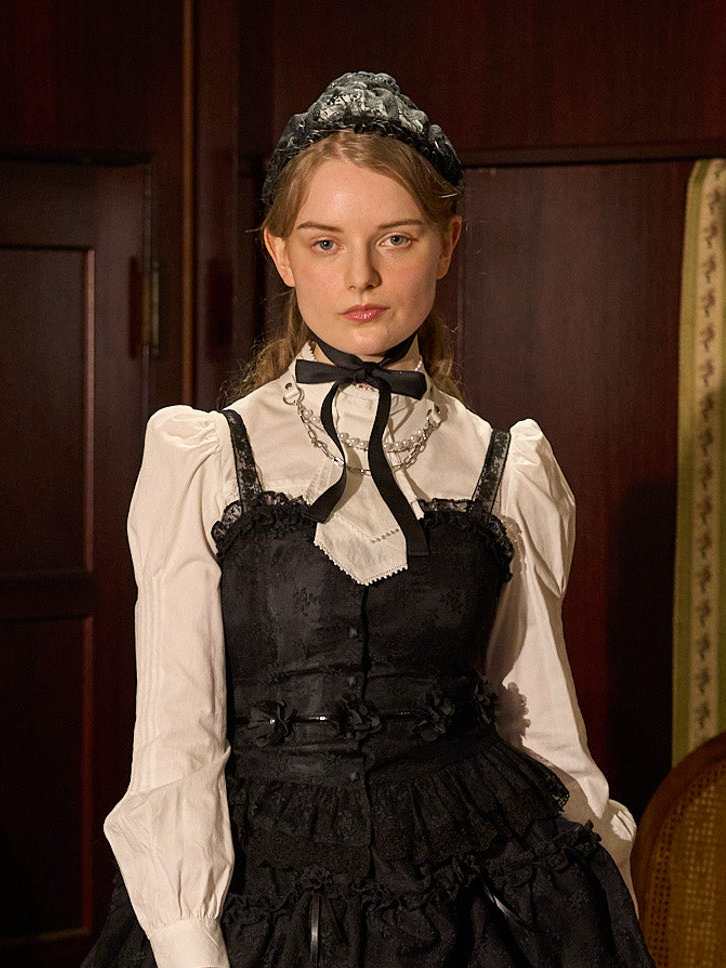 クイーンフローラルレースビスチェ