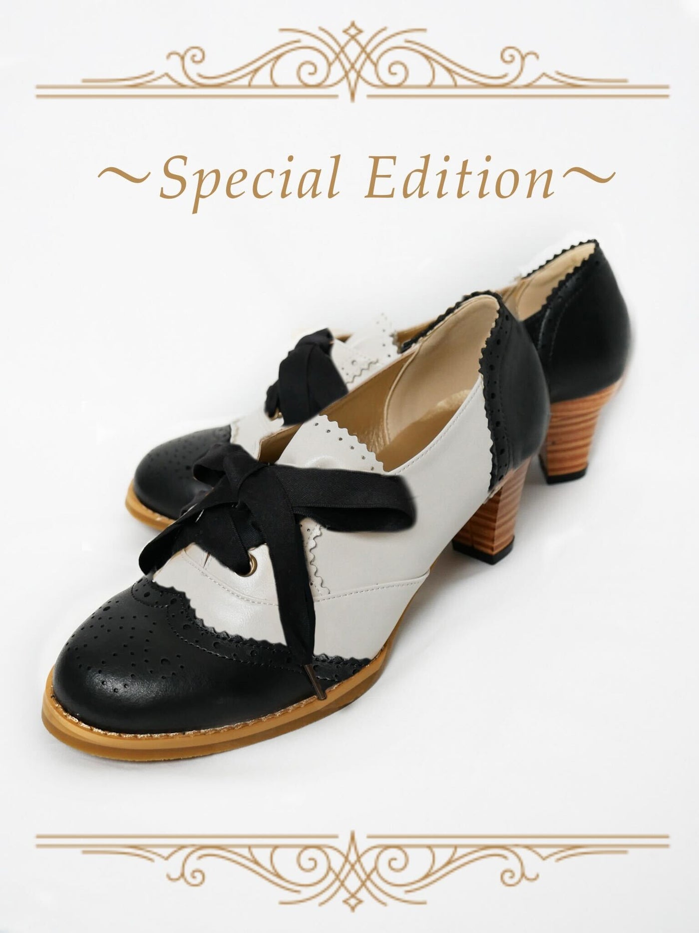 Victorianレースアップシューズ