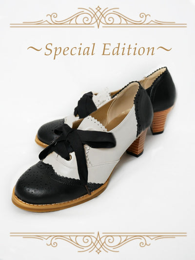Victorianレースアップシューズ