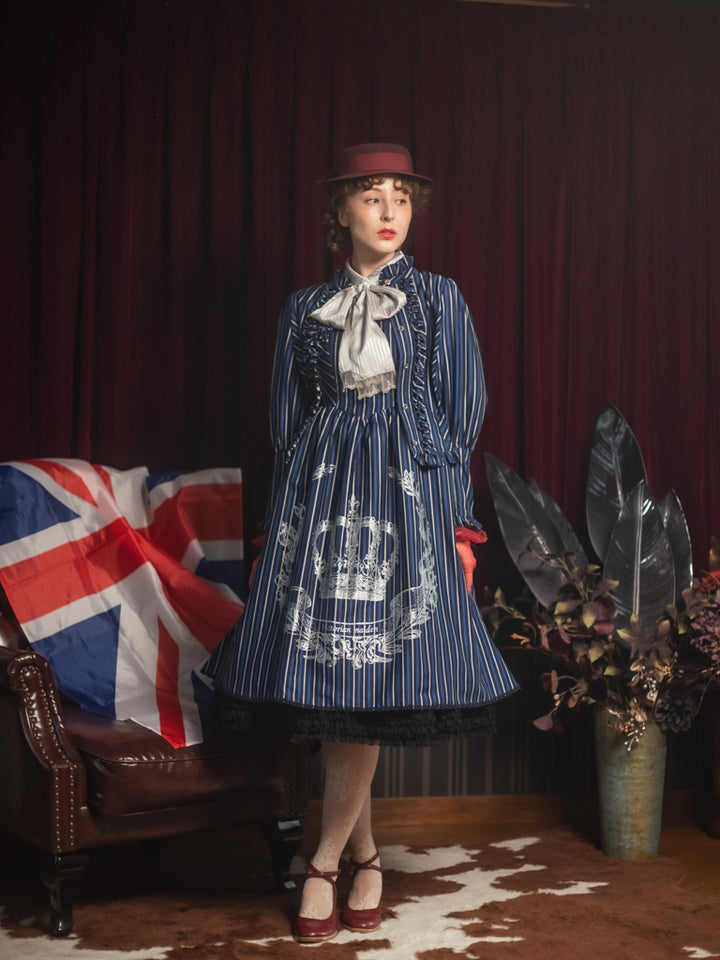 公式EC限定】Thick英国レジメンタルVMリボンクリップ【受注期間：10/8