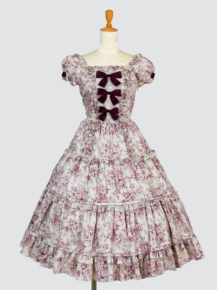 トワルドロココブーケマリアティアードドレス - Victorian maiden