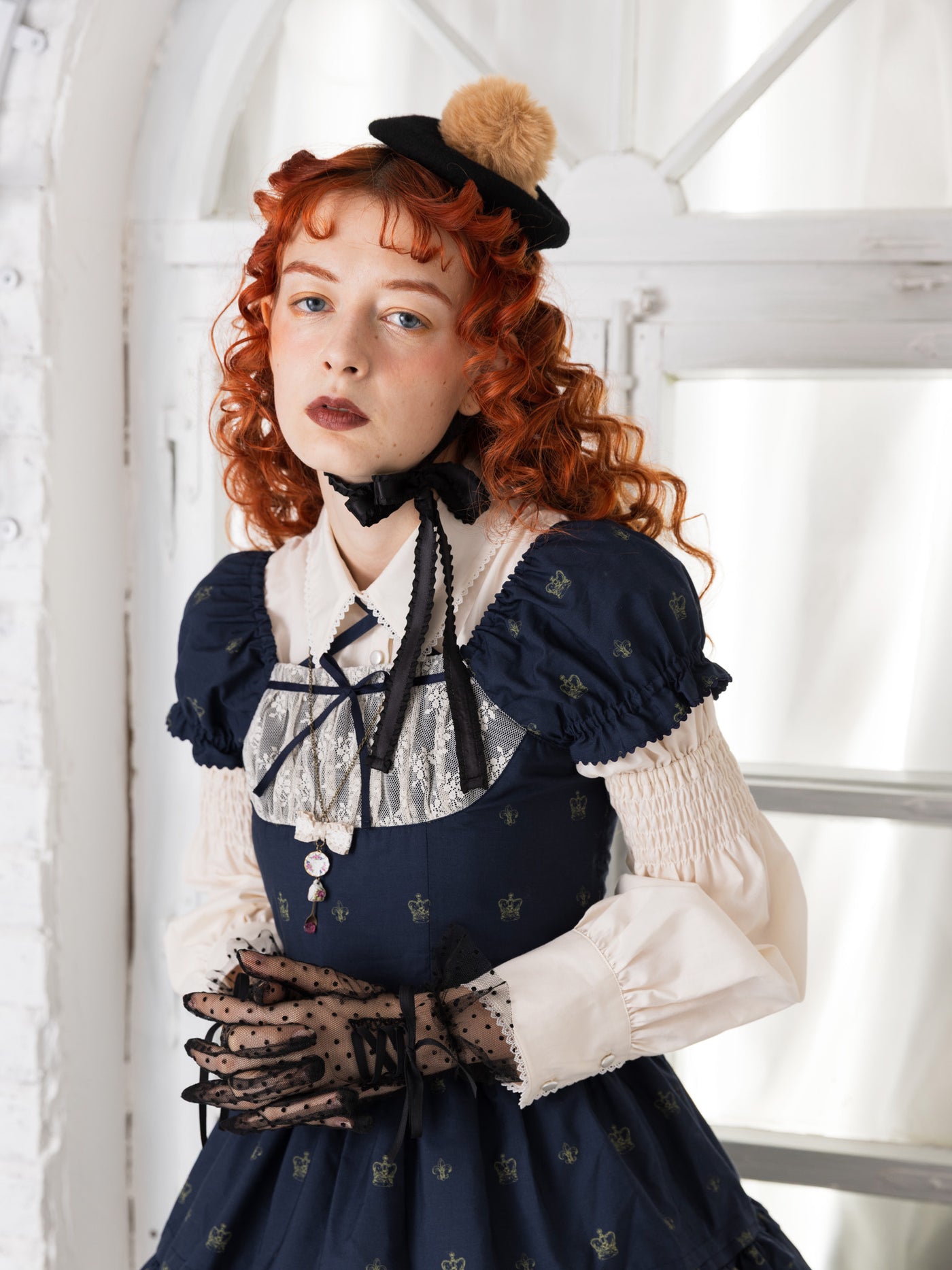 ロイヤルベアティアードクロップドドレス【受注期間：12月11日12:00～12月16日10:00】