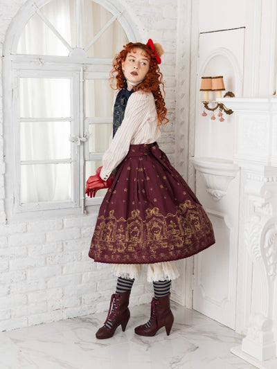 ロイヤルベアミリィクロップドスカート【受注期間：12月11日12:00～12月16日10:00】