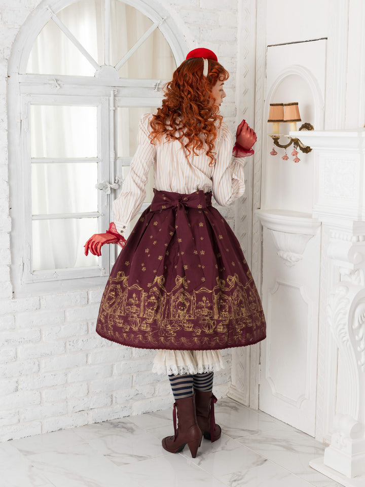ロイヤルベアミリィクロップドスカート - Victorian maiden